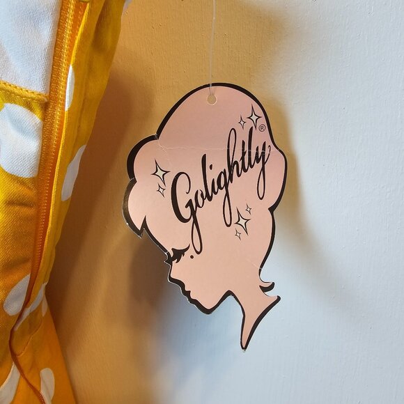 Golightly, A-Line, Polka Dot, Pin-up Fun, Square Neck Dress, USA Made, XL, NWT - Picture 5 of 9